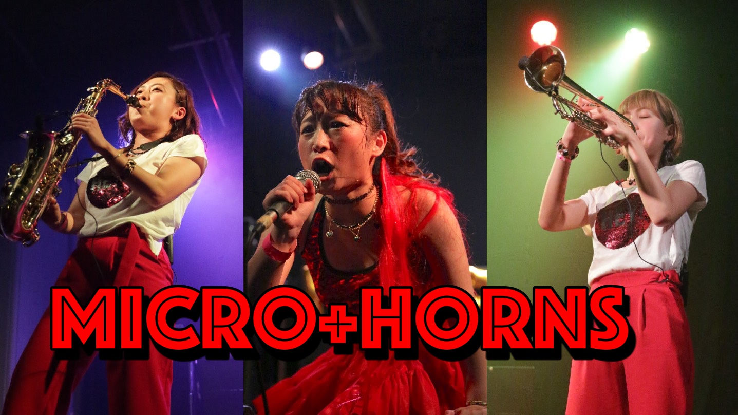 micro+horns(マイクロホーンズ) トップ画面